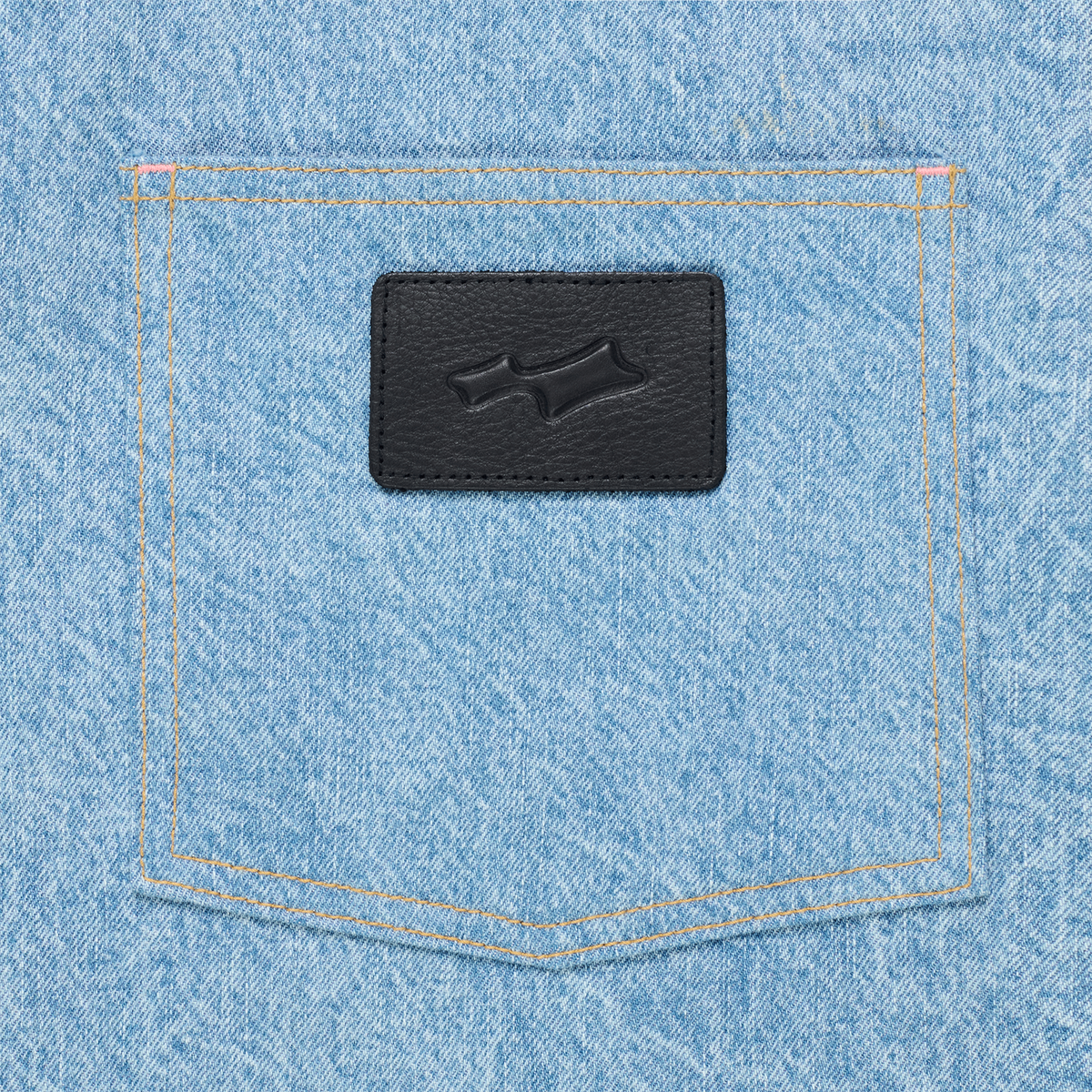 DENIM SHORT — BLANKET WASH — view 4