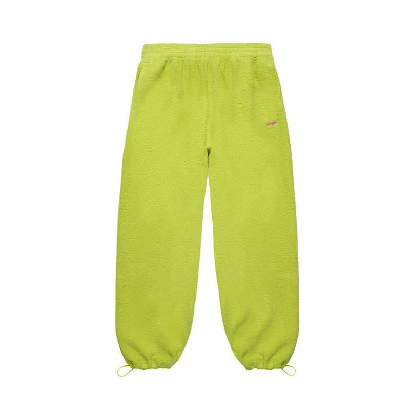 Lime Fleece Pants