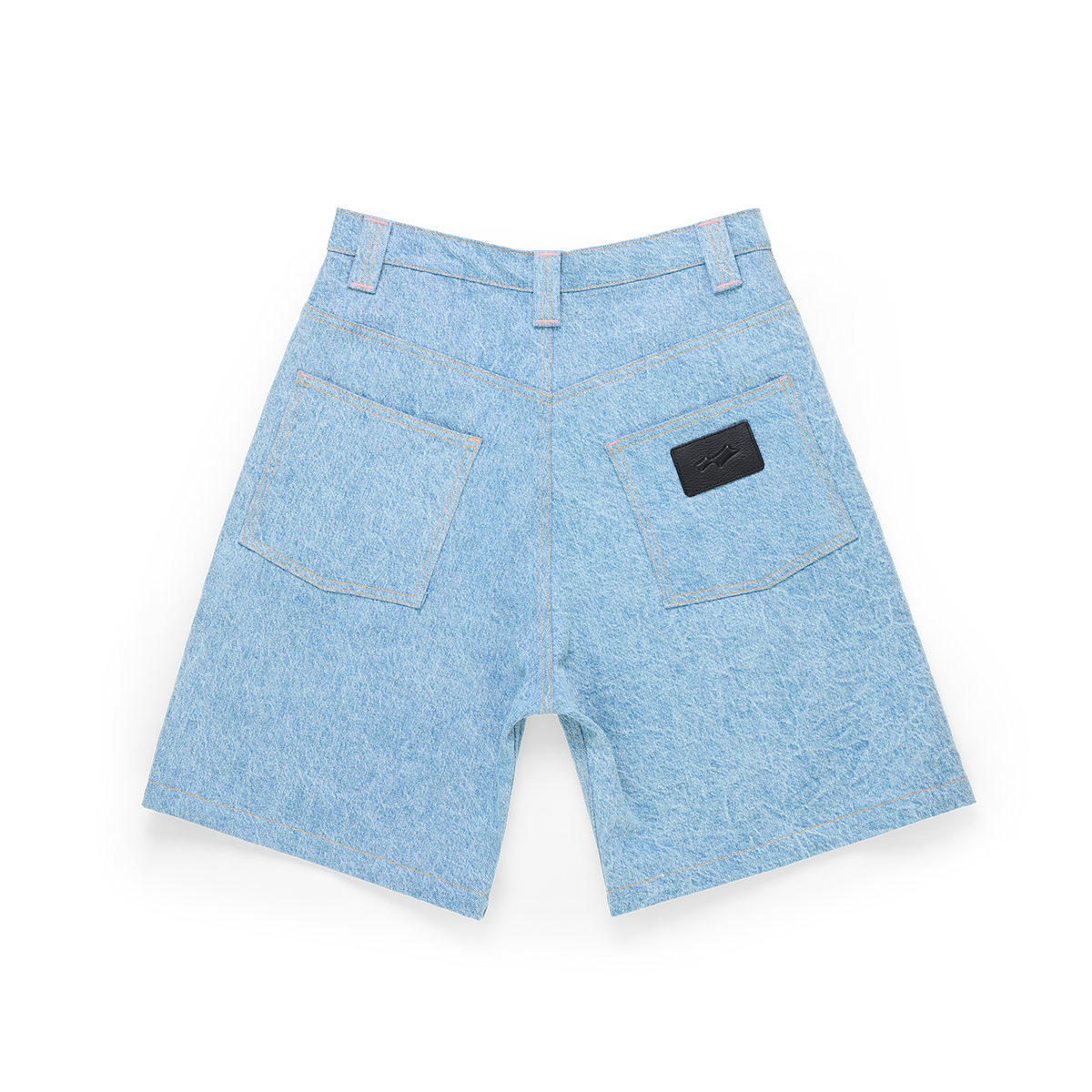 DENIM SHORT — BLANKET WASH — view 2